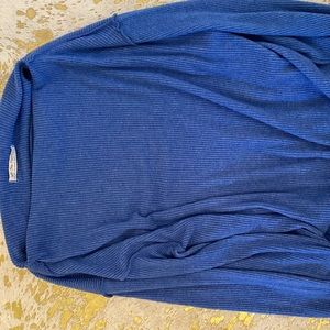 Blue free people sweater!